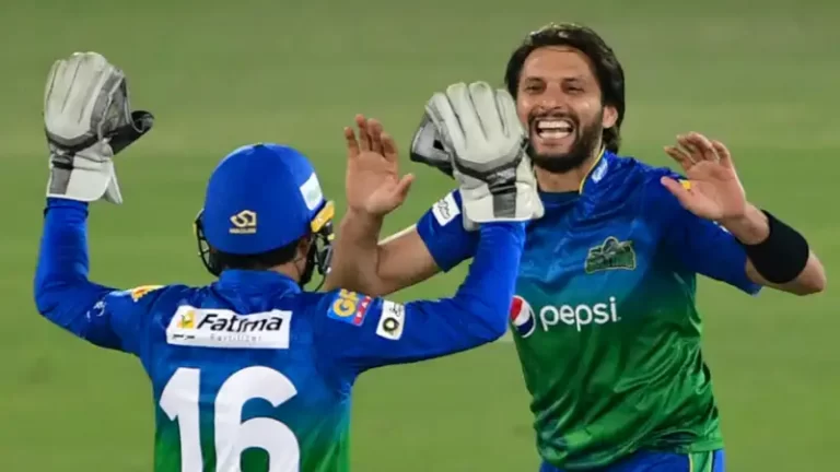 Shahid Afridi participates in Nets to Practice for KPL 2