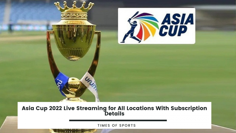 Asia Cup 2022 Live Streaming & TV Channels Broadcast [List]