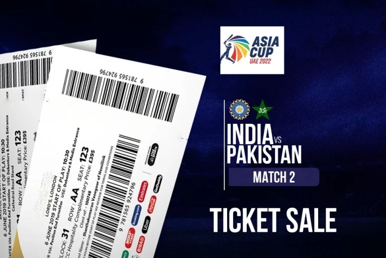 Asia Cup 2022: India vs Pakistan Match Tickets Sold out within Record Time