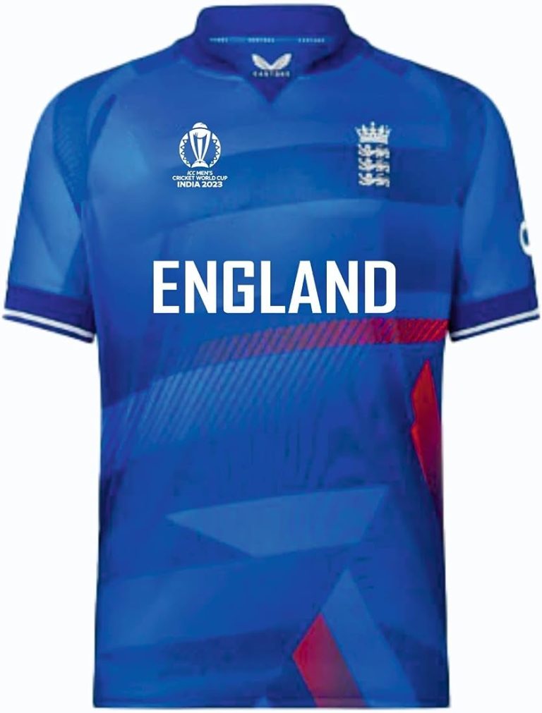 England Team Kit/Jersey Cricket World Cup 2023