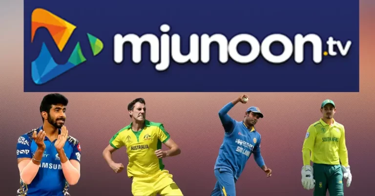 Mjunoon TV Live – ICC Cricket World Cup 2023 Live Cricket on Mjunoon