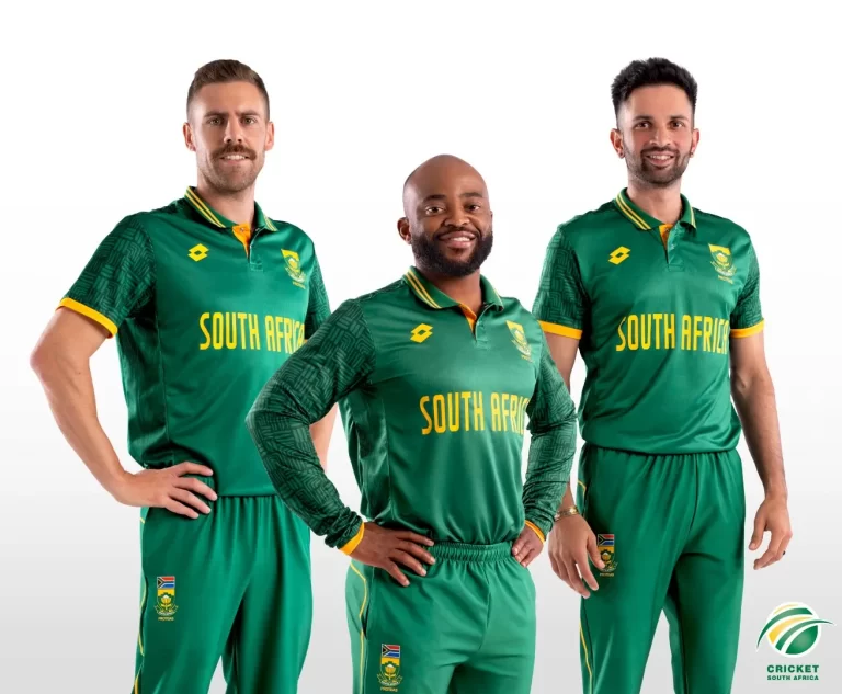 South Africa Team Kit/Jersey Cricket World Cup 2023