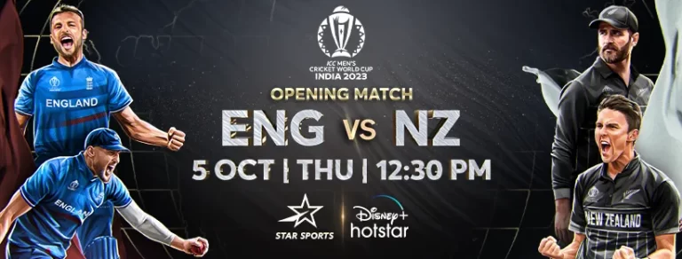 England vs New Zealand 1st ODI Toss Updates – NZ vs ENG Cricket World Cup 2023